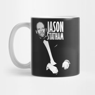 jason statham fan works graphic design and drawing by ironpalette Mug